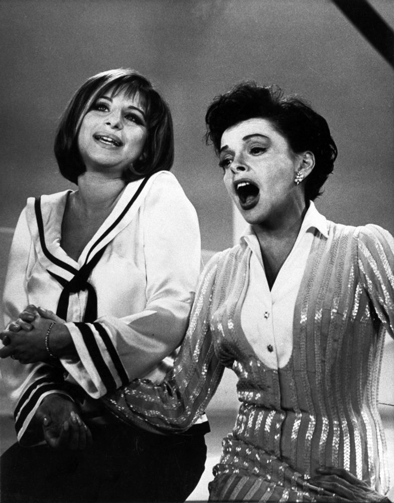 Barbra Streisand and Judy Garland on The Judy Garland Show, 1963