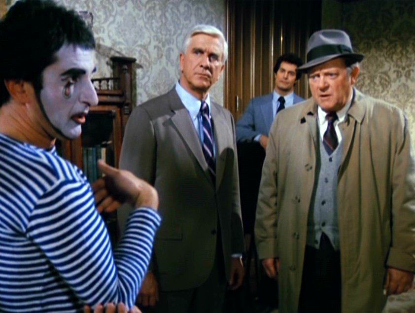 Leslie Nielsen in "Police Squad!"
