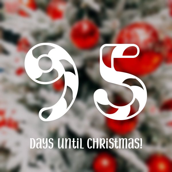 95 days until Christmas!