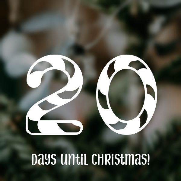 20 days until Christmas!