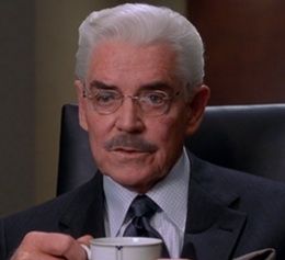 That one guy at the board meeting in Spider-Man (2002) before saying, "You're out, Norman."