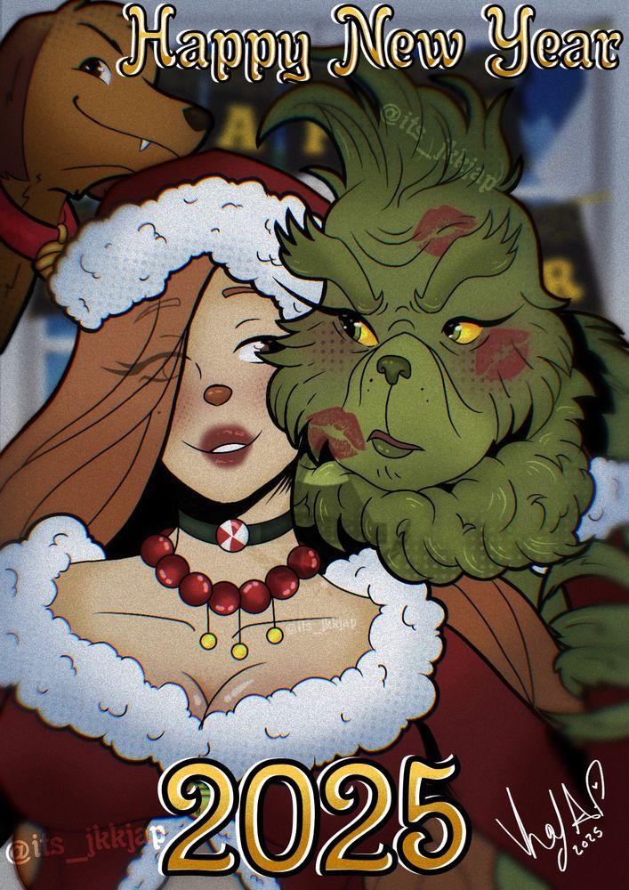 Martha May x Grinch New years 2025