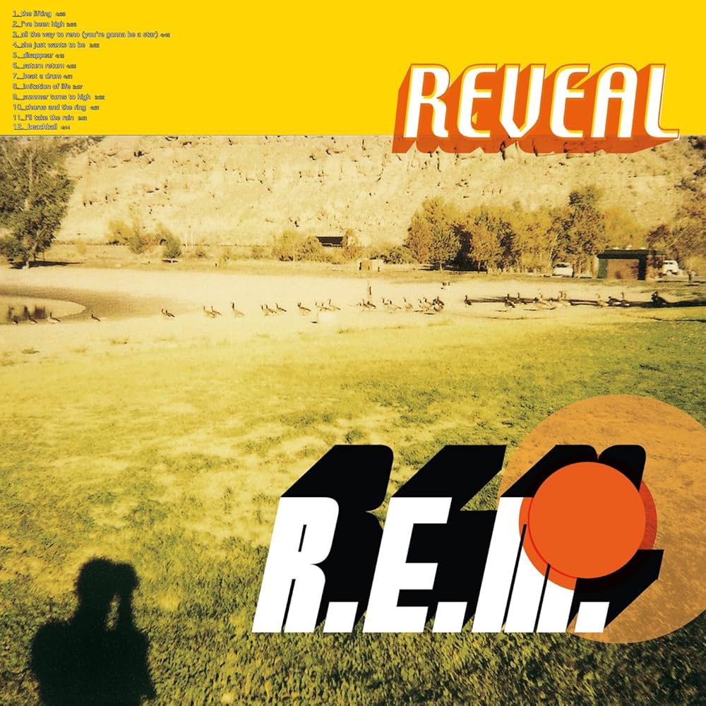 Front cover of Reveal, R.E.M.’s twelfth album