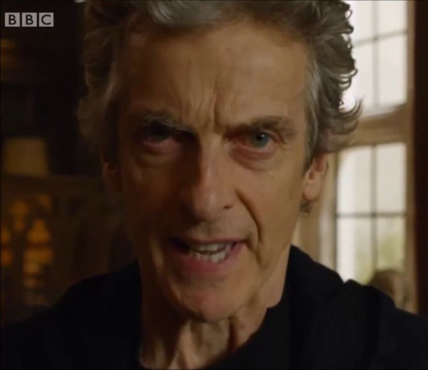 The Doctor revealing he’s blind