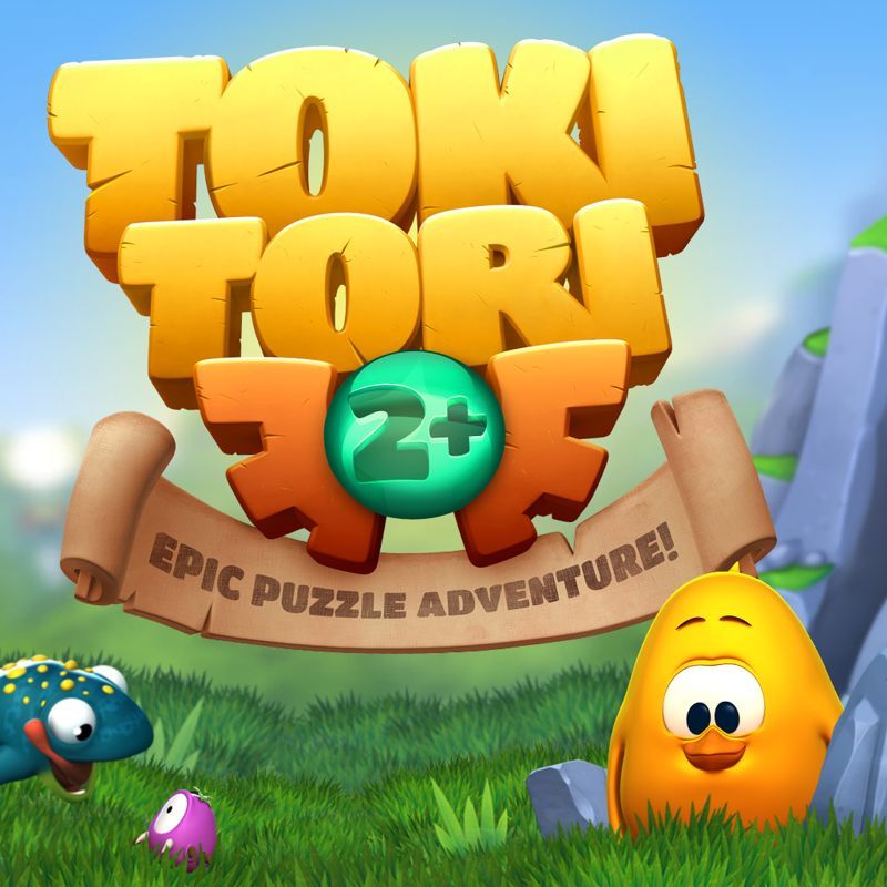 Visuel du jeu Toki Tori 2, avec un énorme poussin