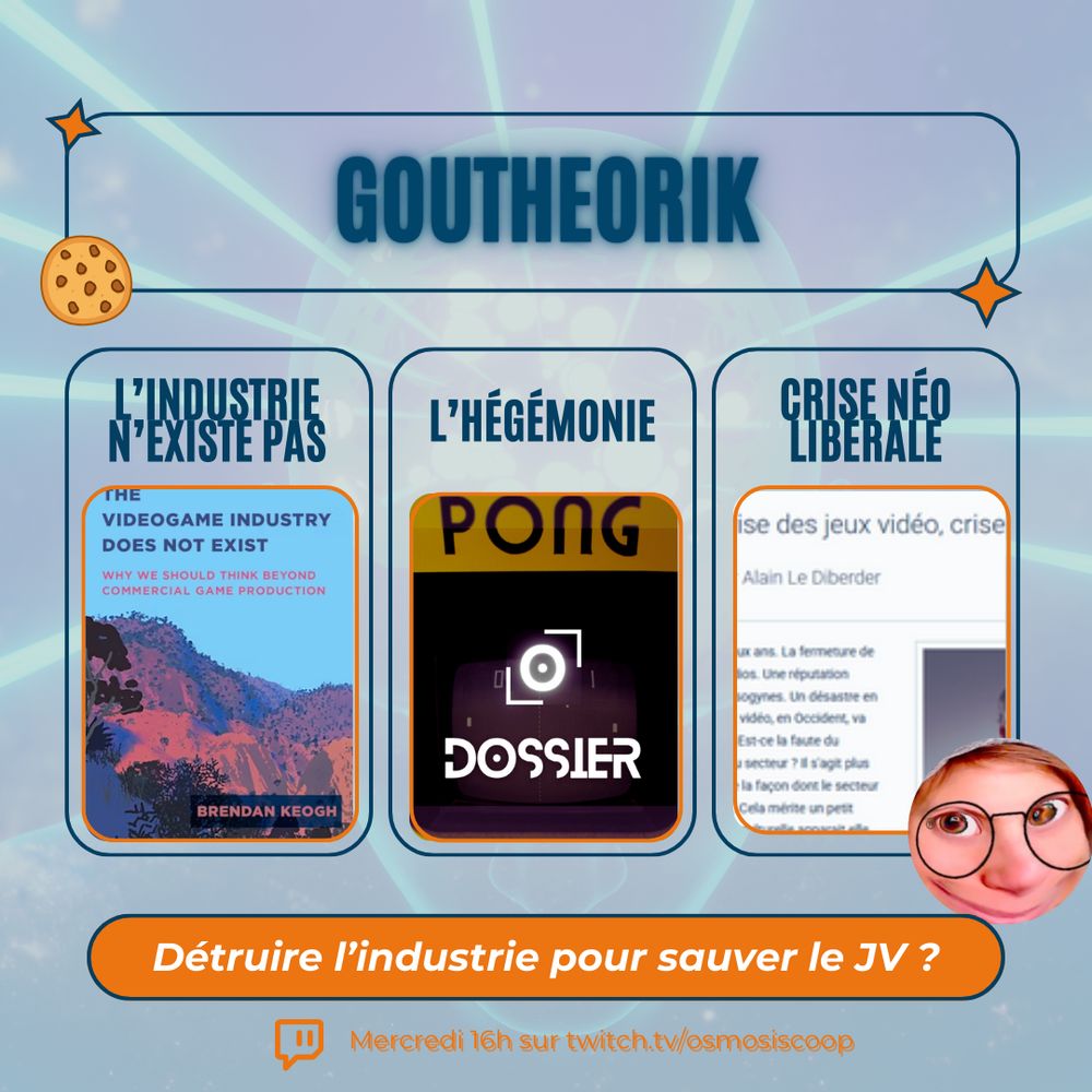 Visuel du "Goutheorik", le live de demain !