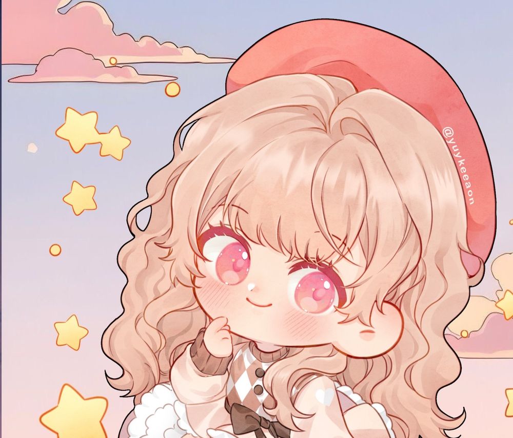 สวัสดีค่ะ นักเขียนหน้าใหม่แกะกล่อง (?) ตอนนี้มีรูปจิบิตัวเองเป็นครั้งแรกแล้วค่ะ ฝากเนื้อฝากตัวด้วยนะคะ ₍˄·͈༝·͈˄₎ 💕
ป.ล. ไม่อนุญาตให้นำรูปไปใช้ที่อื่นนะคะ ไม่นำไปเจน AI ด้วย ใครเห็นรบกวนแจ้งเราด้วยน้า ﾍ(^･･^=)~