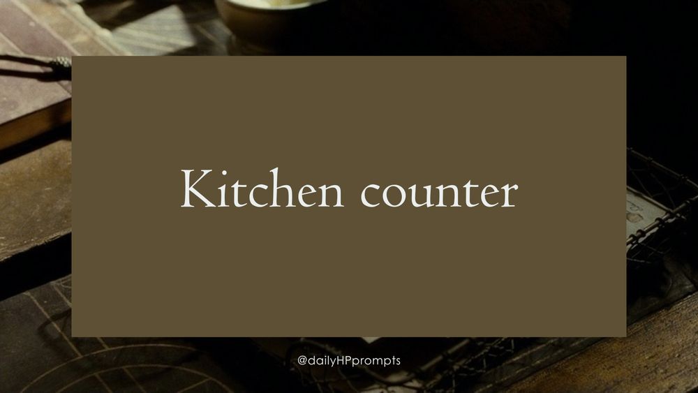 Kitchen counter