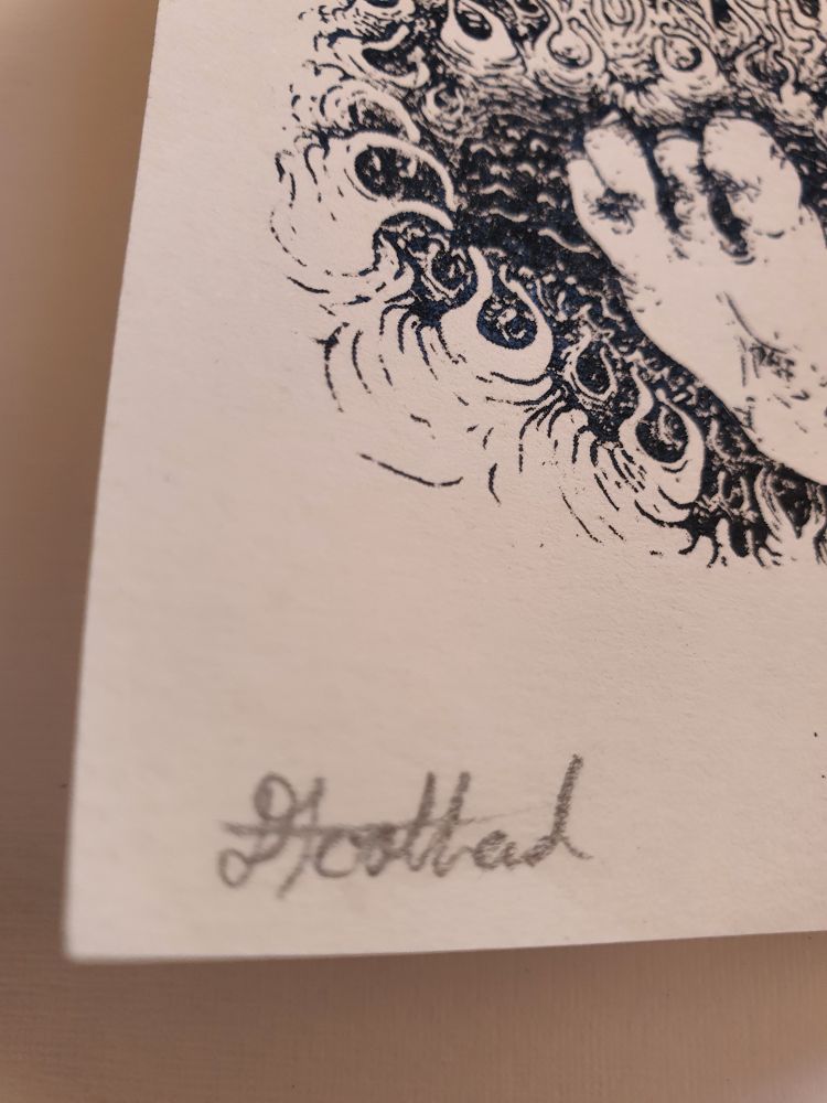 Artist signature. Illegible but might be D Joattard.