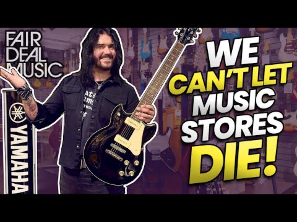 We CAN'T Let Local Music Stores Disappear! - Checking Out Birmingham's BIGGEST, Fair Deal Music!