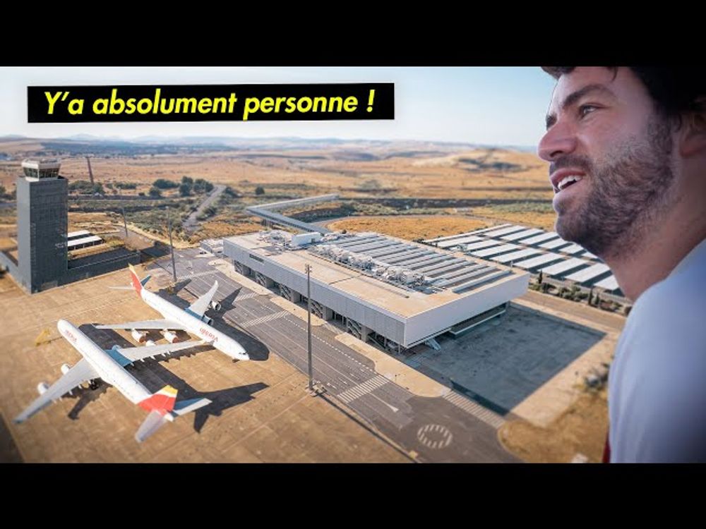 Le SCANDALE de l’aéroport fantôme à 1 MILLIARD d’euros … ( Urbex )