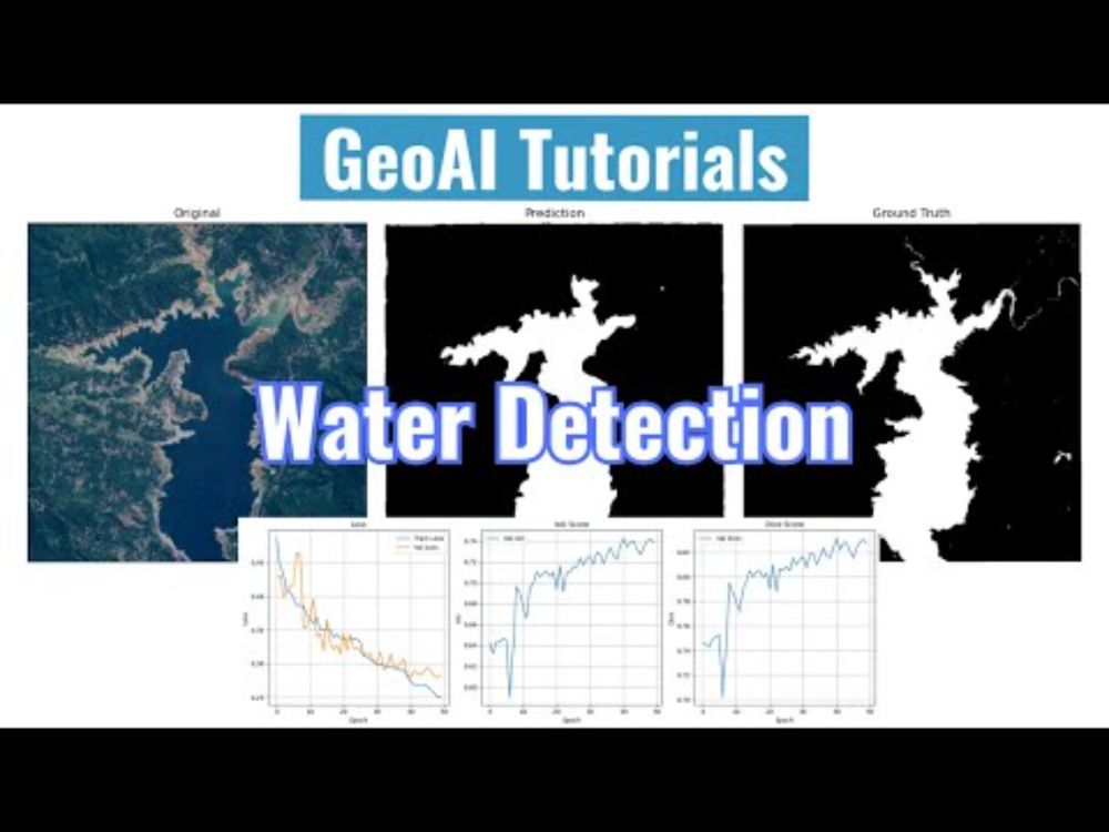 GeoAI Tutorial 21: Training a Segmentation Model for Water Detection from Satellite Imagery