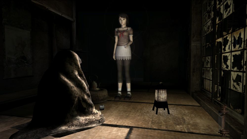 Screenshot of 3D survival horror game Fatal Frame 2.