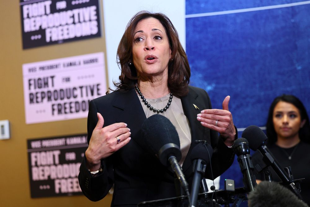 Harris backs ending filibuster for abortion rights legislation