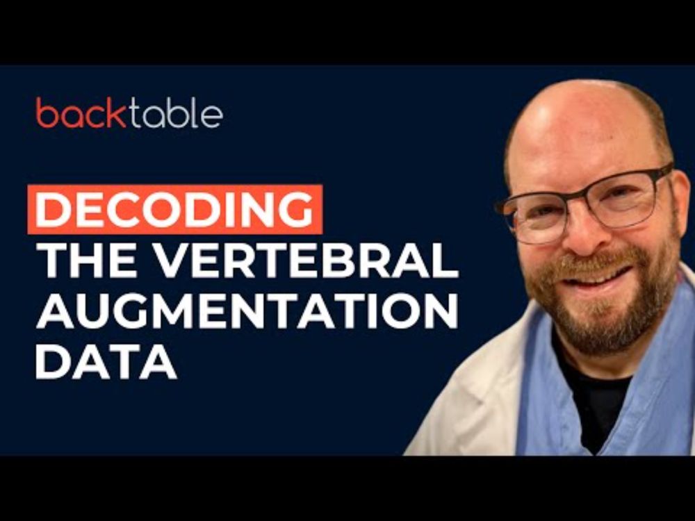 Vertebral Augmentation: Demystifying the Data w/ Dr. Josh Hirsch | MSK Ep. 72