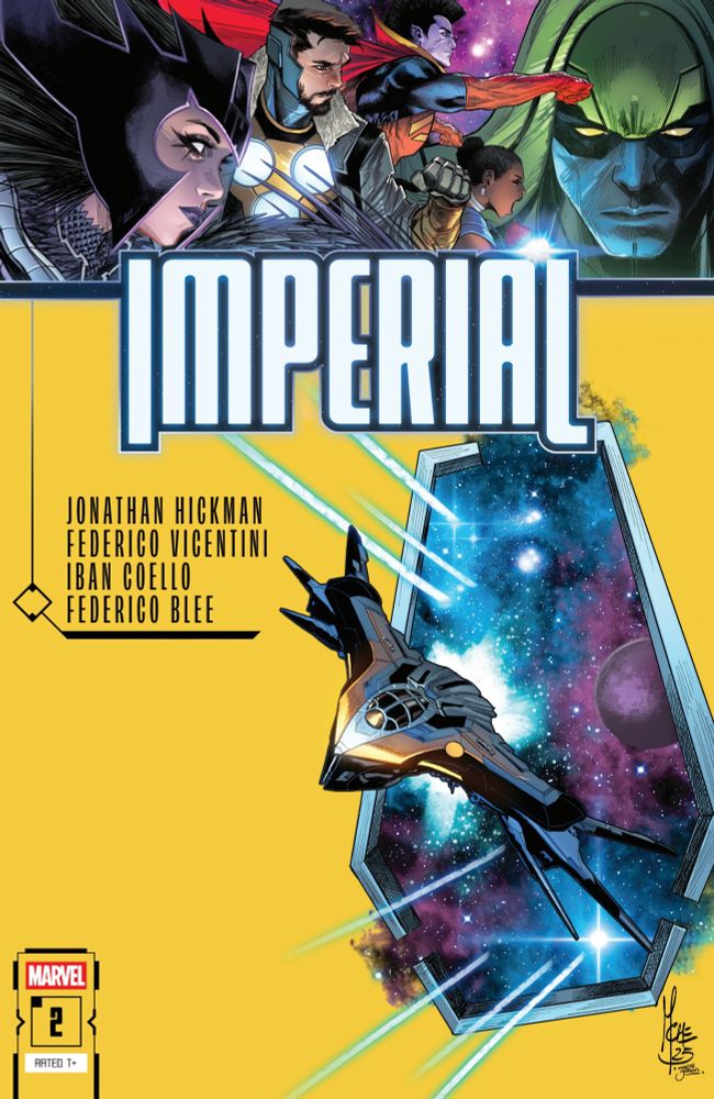 Cover to the comic book Imperial #2