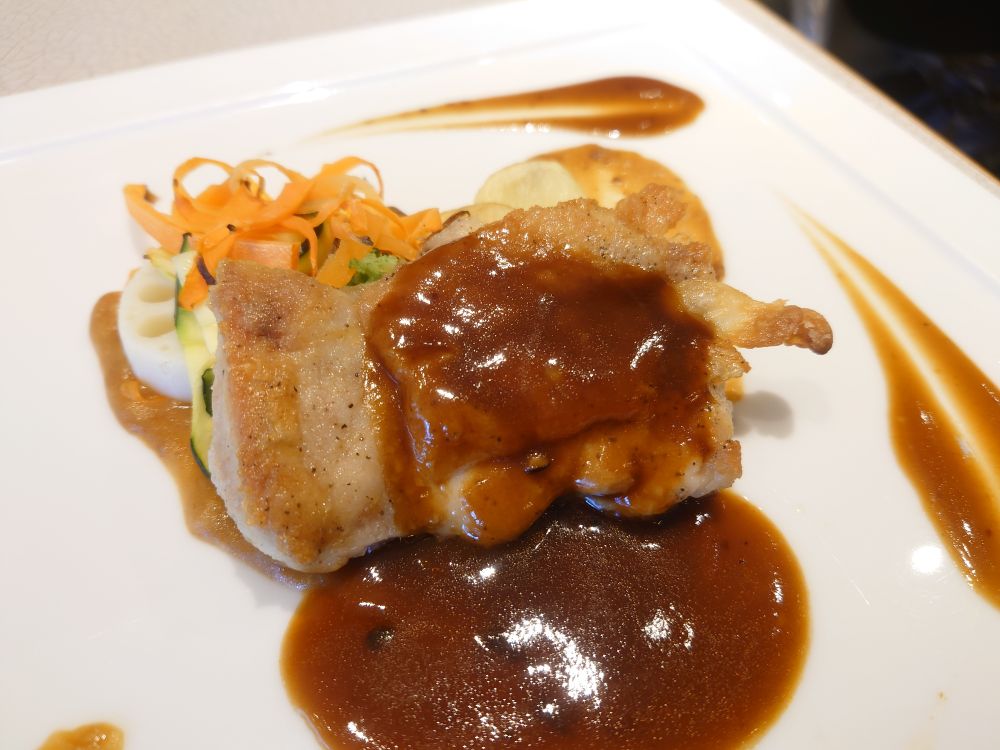 サンマルク プレミアムセット
チキンのロースト トリュフソース