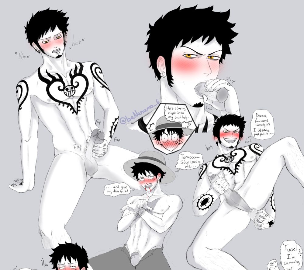 Law cut off Luffy's cock lol