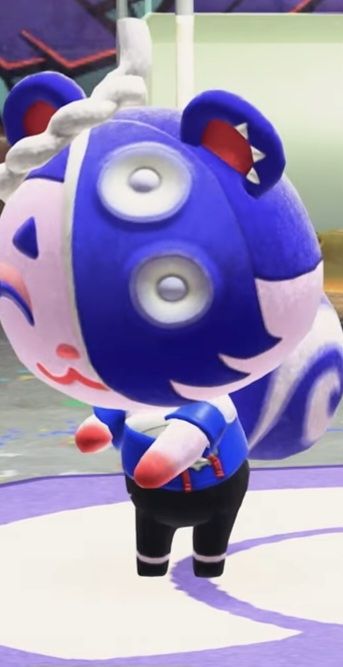 Cece as Shiver who was recently shown in the ACNH Switch 2 upgrade.