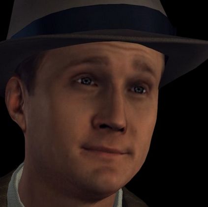Cole Phelps of the infamous "Pres X to doubt" meme