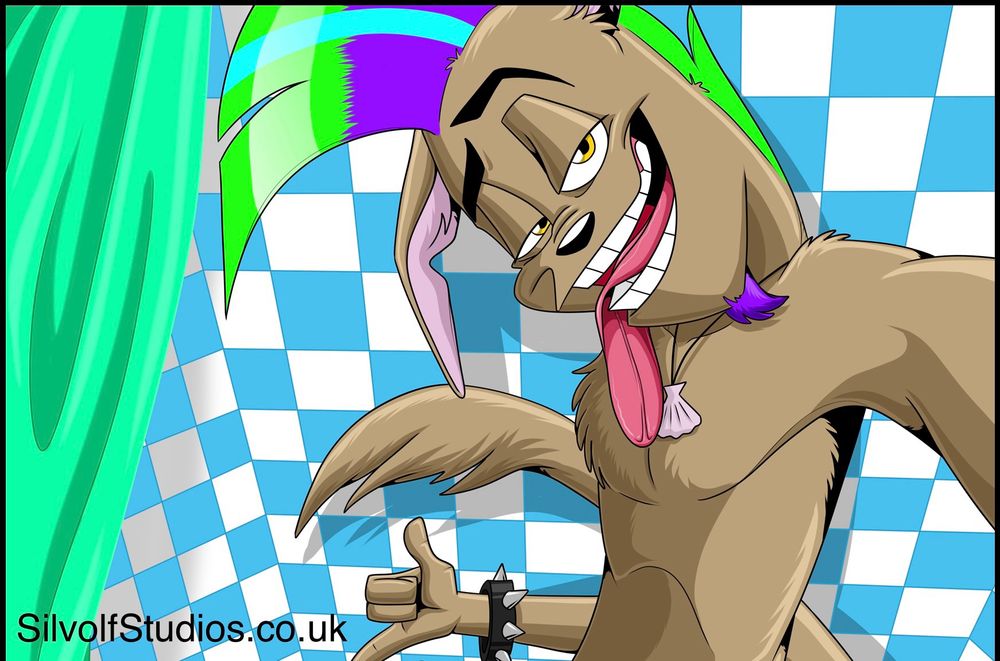 Drawing of an OC taking a selfie in the shower