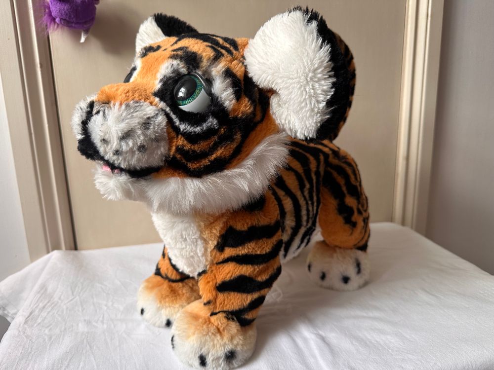 Photo of a Furreal Tyler Tiger animatronic