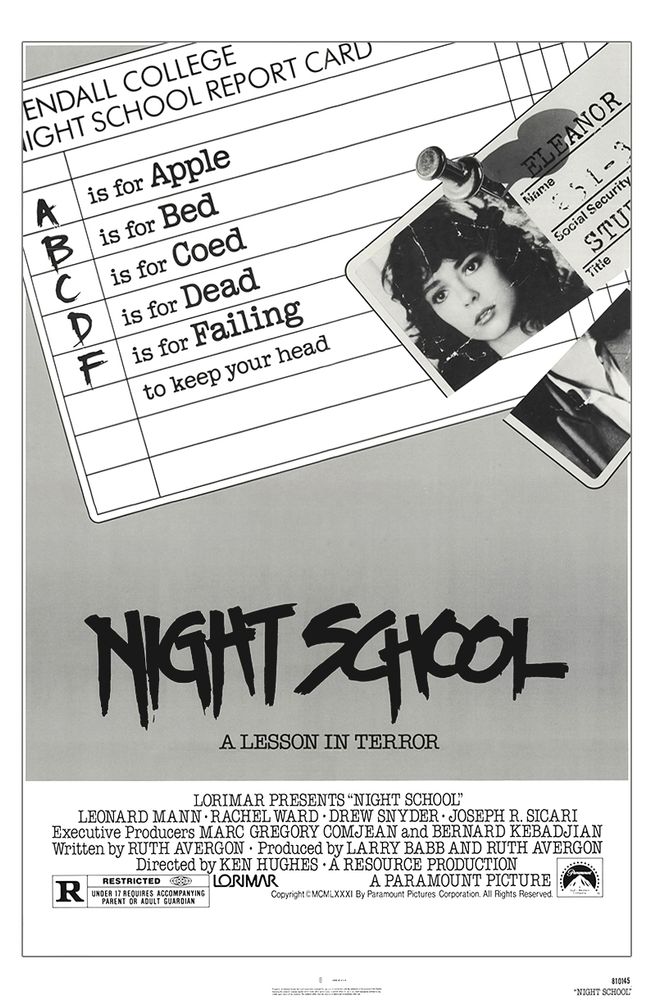 Movie poster for Night School