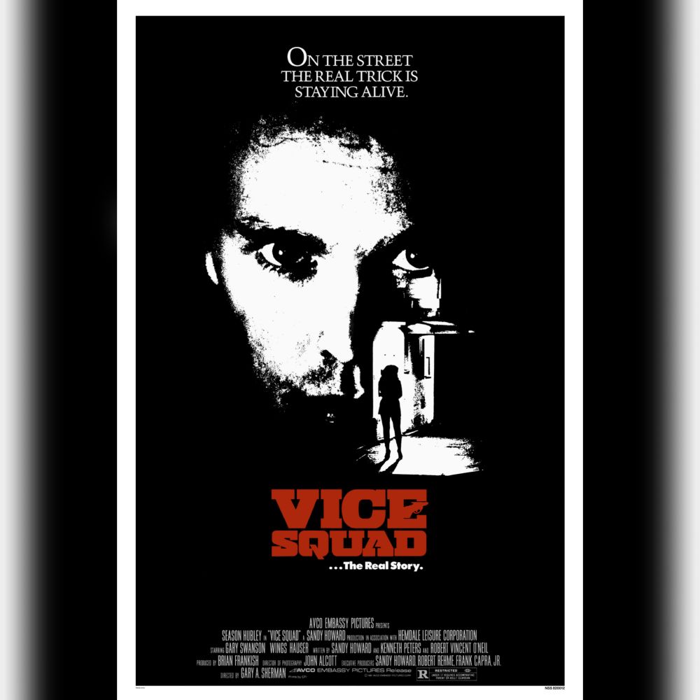 Movie poster for Vice Squad 