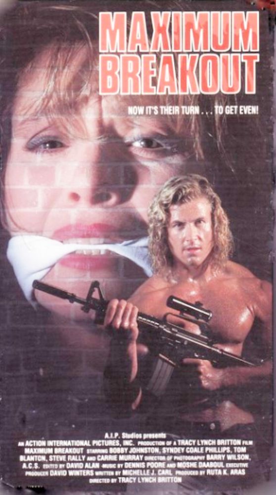 VHS box for Maximum Breakout