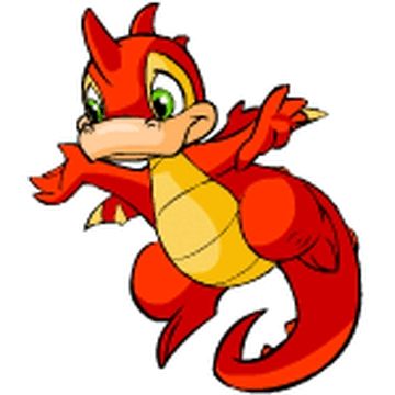 A scorchio from Neopets 