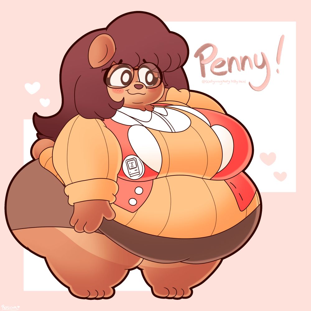 Artwork of @scallywagbooty.bsky.social 's Penny! ^^