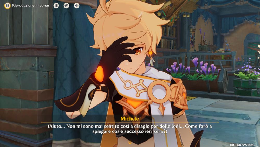 (Help... I've never felt this uncomfortable being praised before... How am I supposed to explain what happened last night now?)