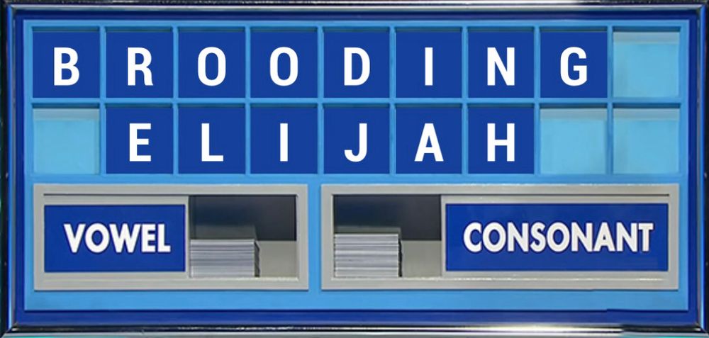 The clue is… Without him, Dorothy stepping into Munchkin Land would not have been so special! No numbers on Friday. The conundrum is Brooding Elijah.