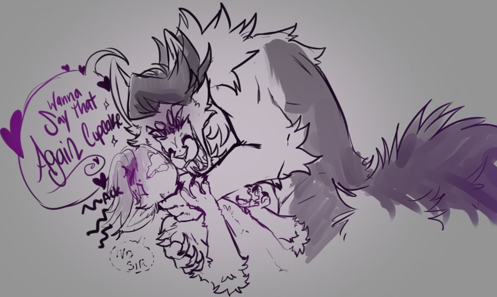 Cat furry getting choked