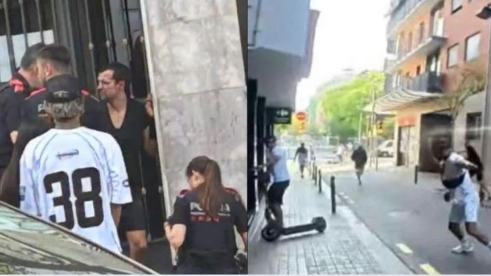 Agredit amb armes blanques i pals un 'youtuber' d'ultradreta que ruixa migrants amb gas pebre