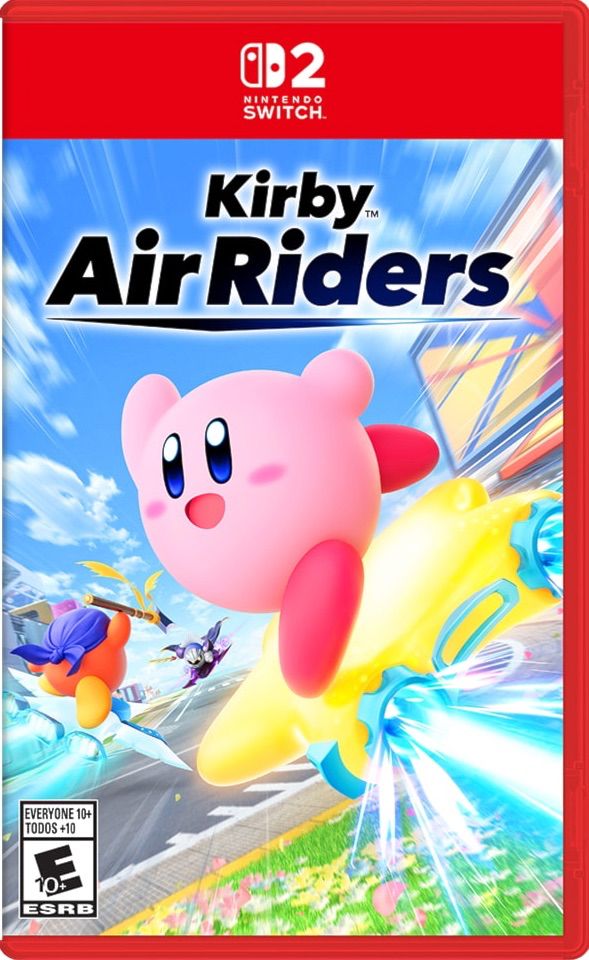 Kirby air riders switch 2 box art