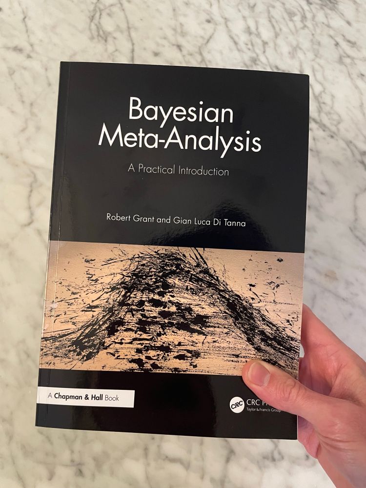 Picture of textbook on Bayesian Meta-Analysis