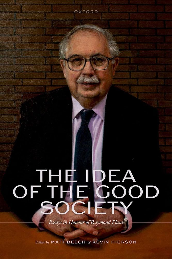 Book cover showing an older man in a suit sitting at a desk