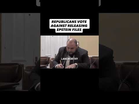 Republicans BLOCK Epstein List from Publc Release. 👀 #news #trump #america #epsteinlist