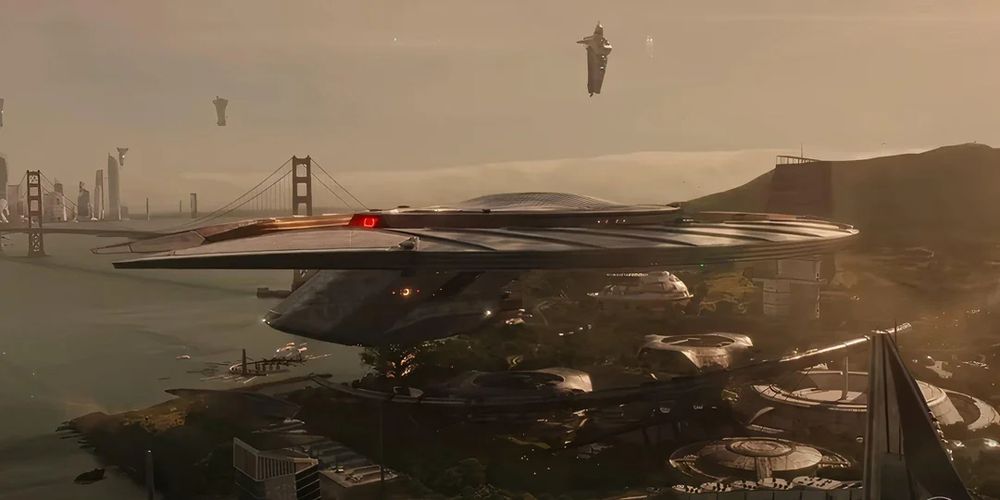 The USS Athena from Star Trek Starfleet Academy soon to be gracing our screens.