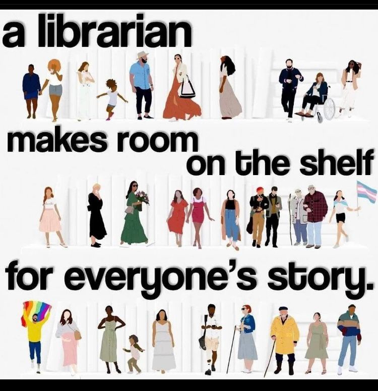 A librarian makes room on the shelf for everyone’s story
