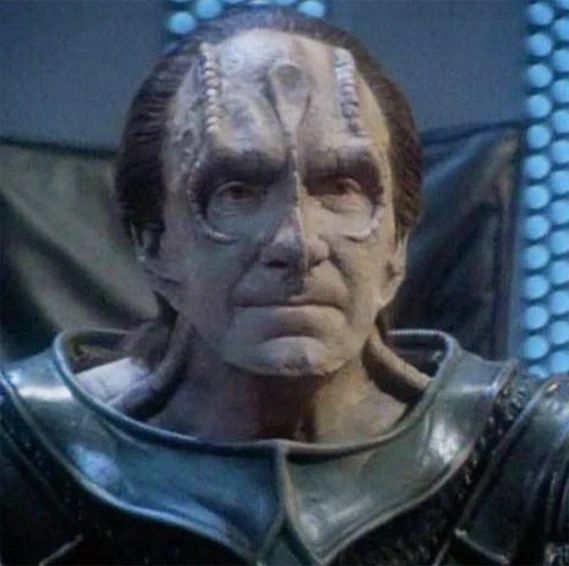 David Warner as a Cardassian