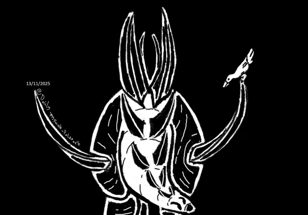 13/11/2025
Kentrosaurus


man, you can't have a walk on your own anymore without a bird hitching a ride