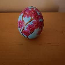 A painted Easter Egg