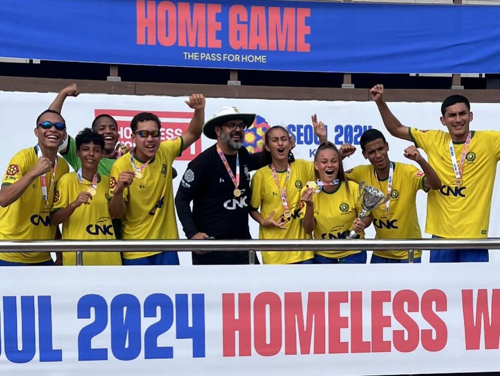 Homeless World Cup: Brasil vence torneio repescagem e termina em 9º lugar geral