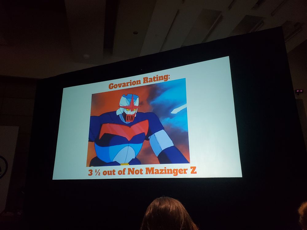 Govarion Rating:

3 1/2 out of Not Mazinger Z