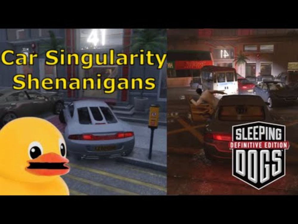Car Singularity Shenanigans | Sleeping Dogs: Definitive Edition