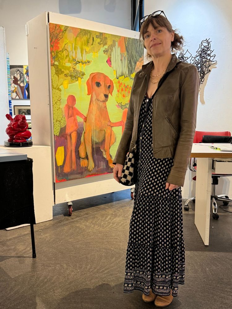 I’ll be at bG gallery at Bergamot Station today (Feb 22nd) from 4-7pm for the reception of group show, “Regenisis” 💙

…

Santa Monica, CA—BG Gallery is proud to present “Regenesis,” a group exhibition that explores themes of renewal, resilience, and rebuilding. Featuring works that delve into new horizons and the transformative power of recovery, the exhibition will run from February 12 through early March 2025 at BG Gallery’s location in Santa Monica. In support of the community, 10% of all exhibition sales will be donated to Los Angeles fire recovery charities.

https://santamonica.bgartdealings.com/show/bg-gallery-spring-survey-2025