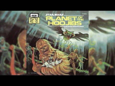 1983 Star Wars Planet of the Hoojibs Read-Along Story Book and Cassette