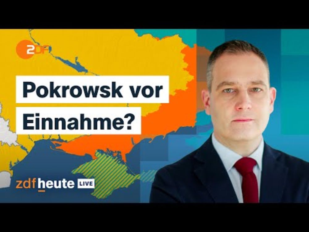 Russische Truppen in strategisch wichtiger Stadt | ZDFheute live mit Militärexperte Gressel